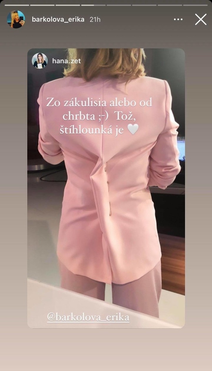 Erika Barkolová - sako